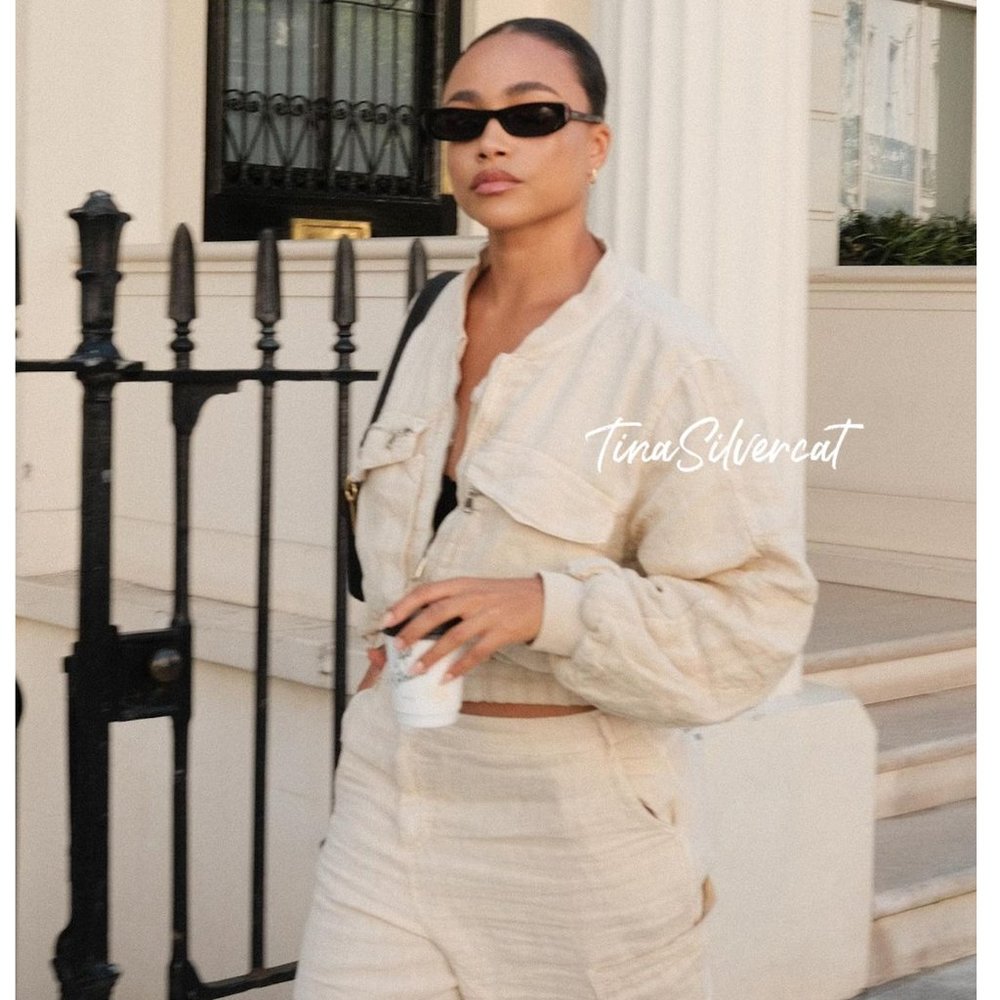 Zara Angled Waist Pants Sand Beige NWT - Picture 9 of 15